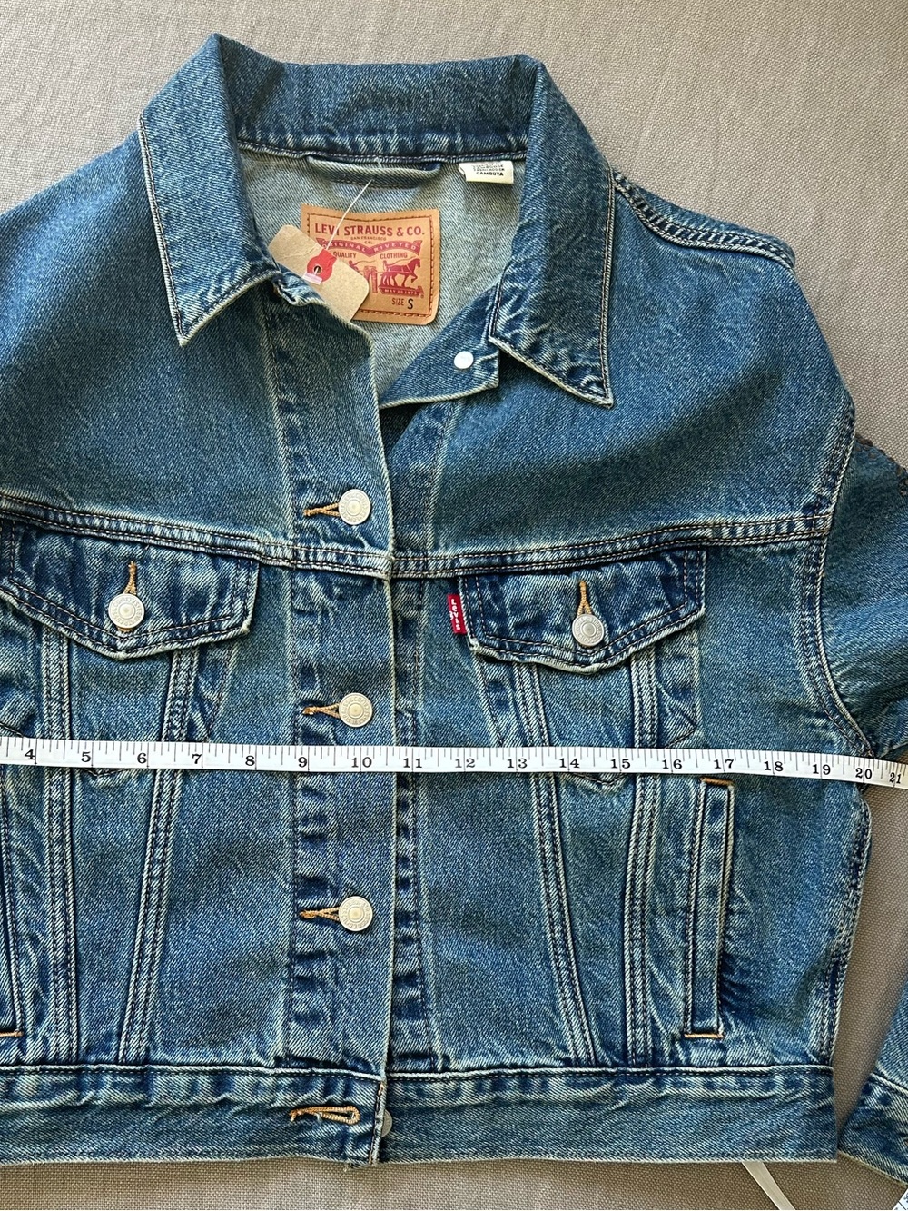 NWT-Levi's® Premium
SHRUNKEN '90S TRUCKER JACKET Size Small - Picture 14 of 16